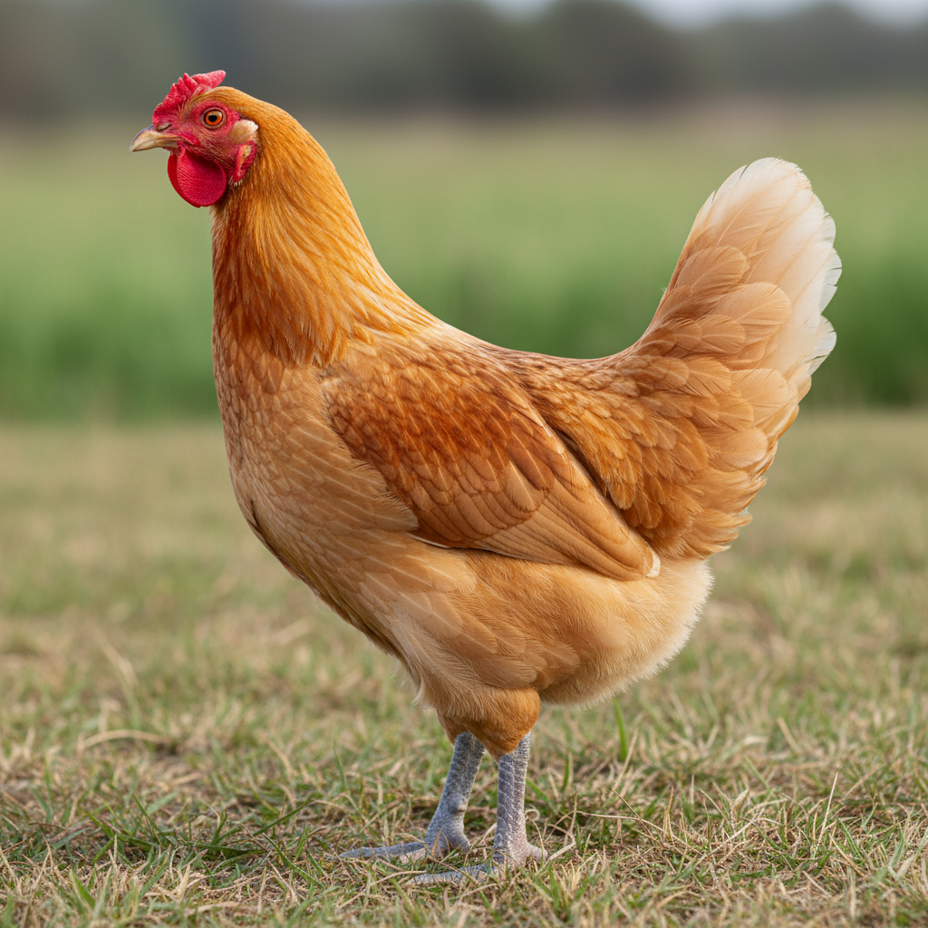 Empordanesa chicken breed portrait