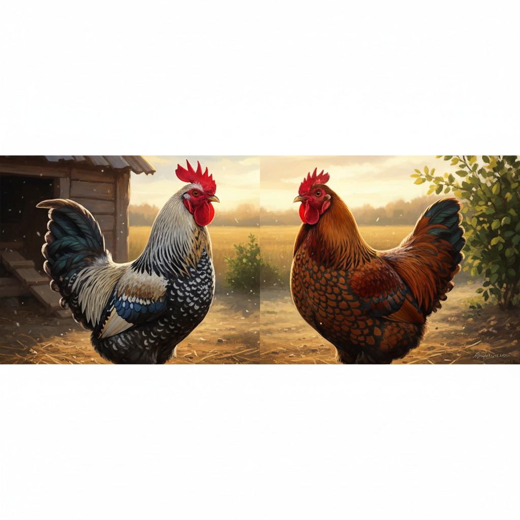 barred plymouth rock vs Barnevelder