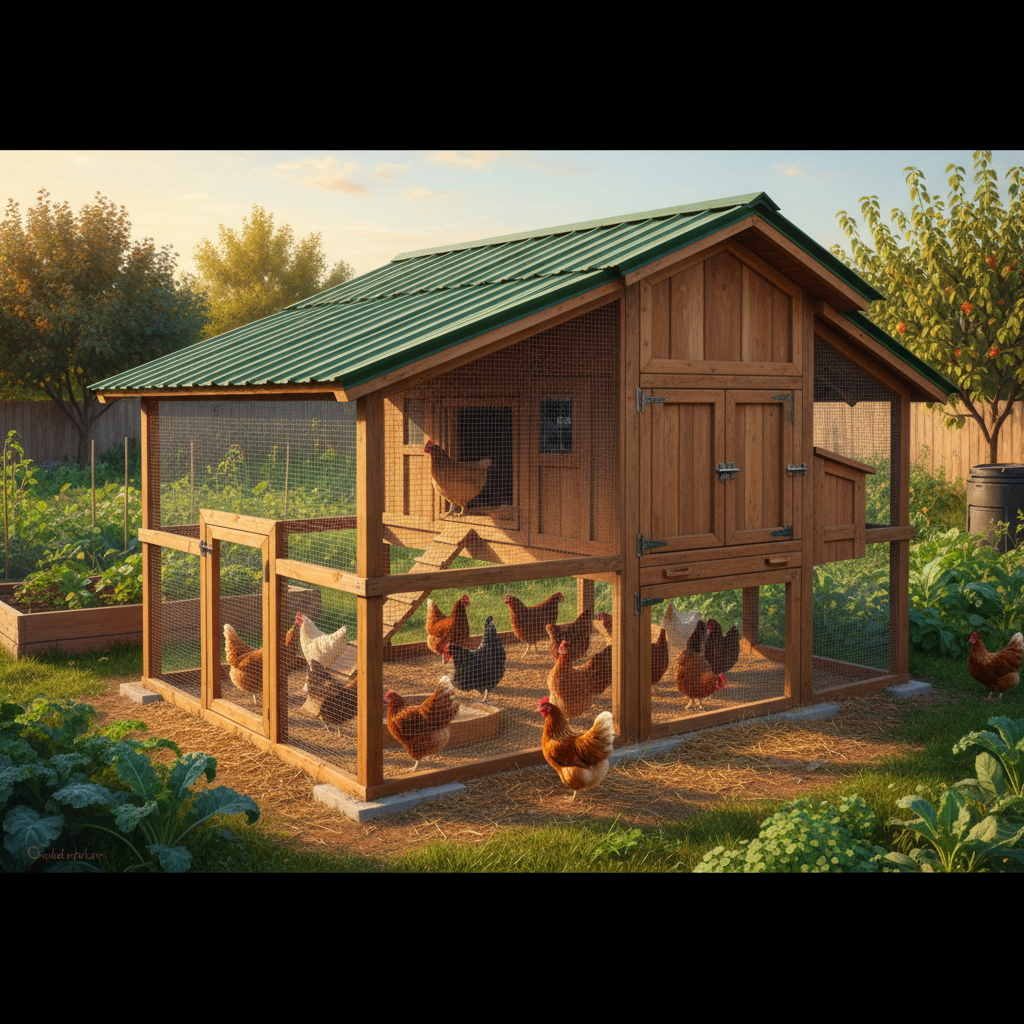 Predator-Proof Chicken Coop Plans