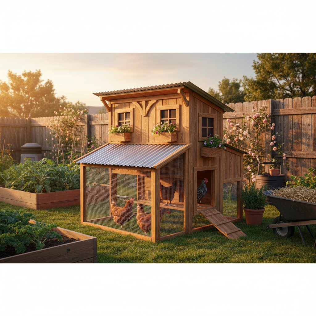 Small Backyard Chicken Coop Plans